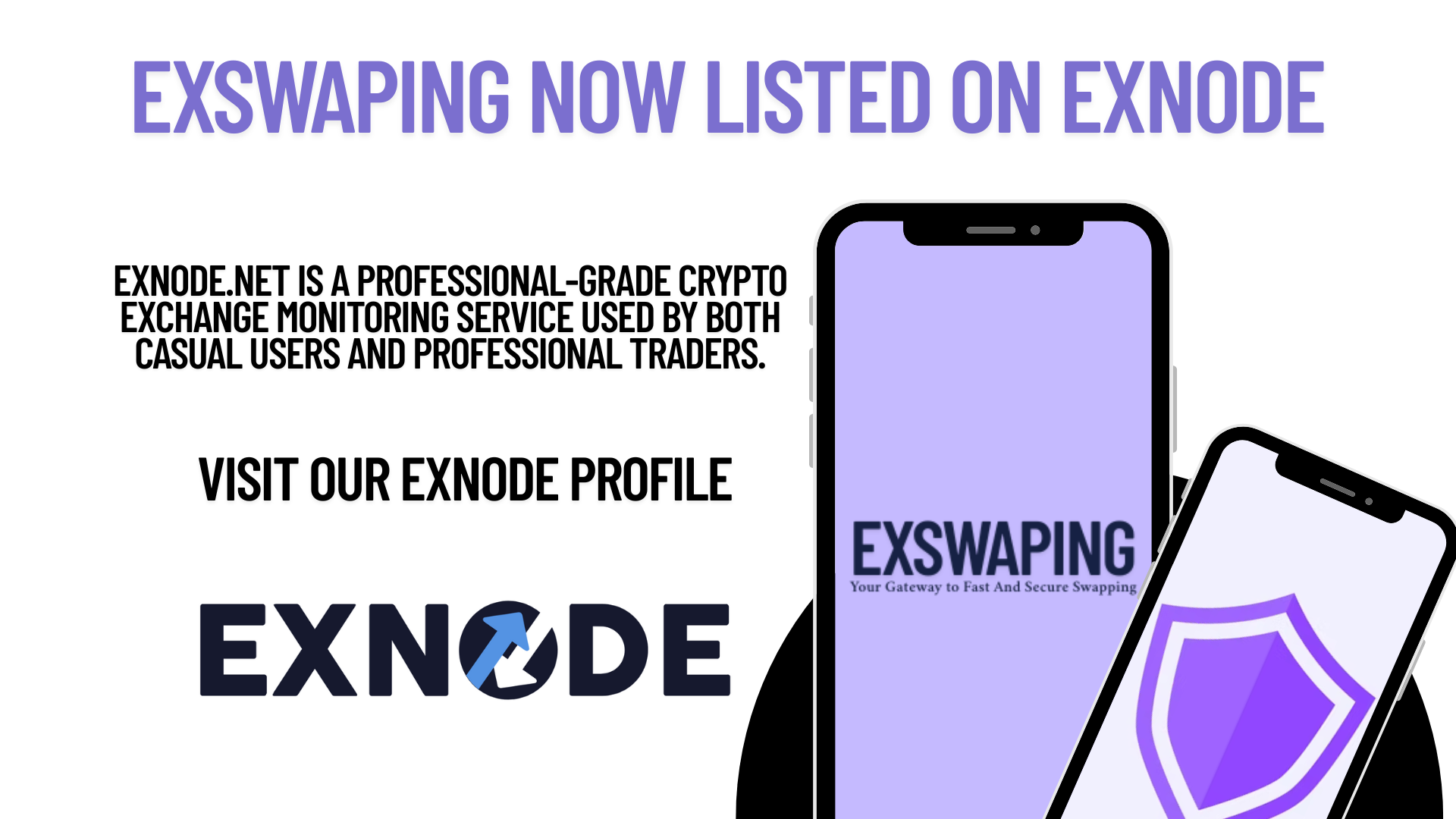 Exswaping теперь на Exnode — один шаг ближе к лидерам рынка обмена криптовалют